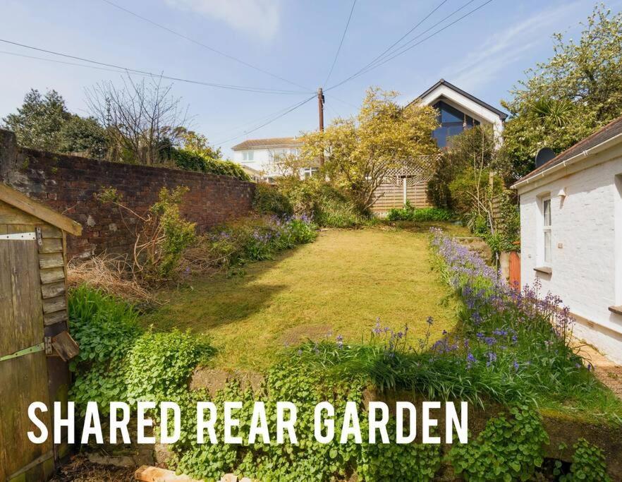 Pendennis - Bright Victorian Flat, Sea Views & Close To Beach Falmouth Esterno foto